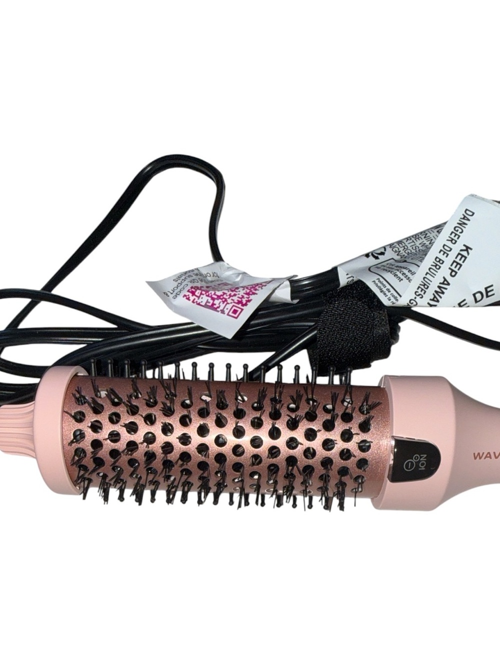 Wavytalk Blowout Boost Ionic Thermal Brush 1 1/2 Inch LED Display, 300-400F Pink - Picture 2 of 7